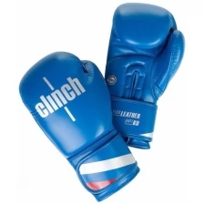 C155 Перчатки боксерские Clinch Olimp Plus синие (вес 16 унций) - Clinch