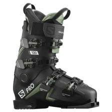 Горнолыжные ботинки Salomon S/Pro 120 Black/Oil Green (20/21) (30.5)